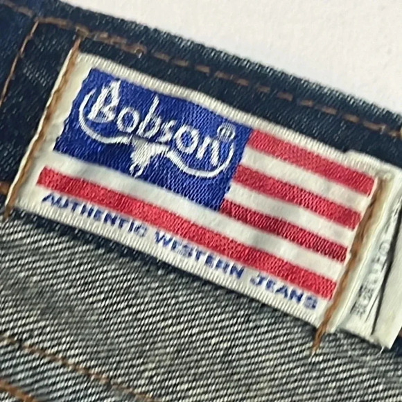 Vintage‎ Bobson Authentic Western Jeans Cut  Off's. Size 29. - Picture 4 of 13